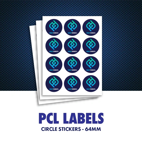  Circle Stickers  -  64 Mm